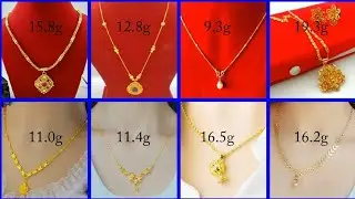 Fancy Gold Chain Designs With Weight || Light Weight Gold Necklace Designs 2022 || J Fashion World