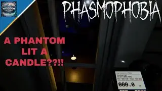 Phasmophobia  | Phantom lights a candle?? | Easter Hollow event
