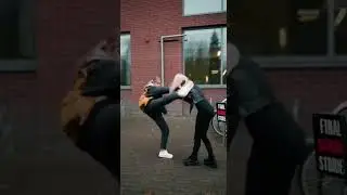 Bully attacks the wrong girl & gets arrested! 🚔 #karma #justice #bully