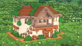 Minecraft | 🌷 Cottage House 🌼 [ Tutorial Aesthetic ]