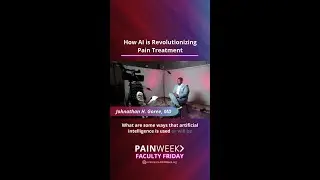 How is AI used in pain treatment?