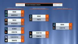 E-Sports Graphics: How can we emphasize the winners over the losers?