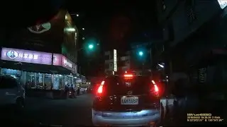 Mio 688D 前鏡頭夜間記錄畫面 (前擋丹龍GE-55)