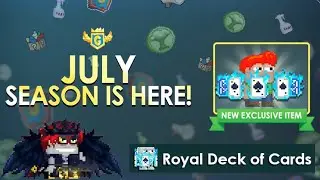 Review Royal Grow Pass July 2025 | Royal Deck of Cards Growtopia