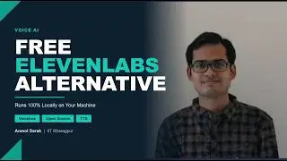 A free alternative to ElevenLabs - runs on your laptop