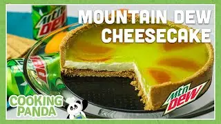 Mountain Dew Cheesecake [Wacky Desserts] | #Shorts Cooking Panda