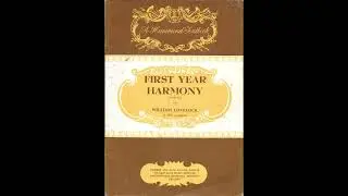 Harmonisation of a Melody - 'First Year Harmony' by William Lovelock, Page 30.
