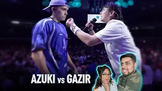 🔥 Batall&oacute;n de Medio Metro 😝 | AZUKI Vs GAZIR | FMS WORLD SERIES | Videoreacci&oacute;n 🔥