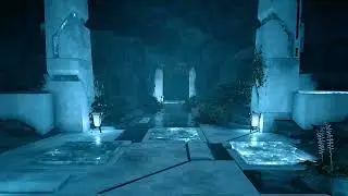 Hidden Sanctuary Of The Ancients | Glowing Stone And Crystal Waters, Mystical Ambience For Mediation