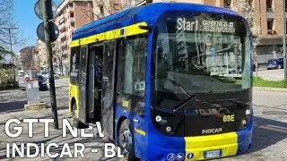 [4K] 🇮🇹 GTT - New Indicar BlueBus / 🇮🇹 GTT - Nuovi Indicar Bluebus (2025)