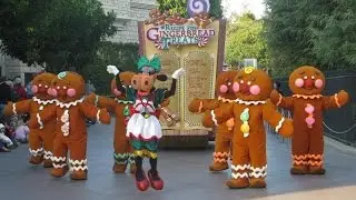 Disneyland Christmas 2016 Fantasy Parade, Gingerbread House-Դիսնեյլենդ-Диснейленд