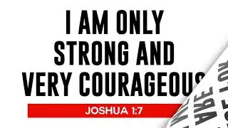 30 Bible Verses on Strength - Become Stronger - Read Along - The Lord is My Strength - 60 minutes