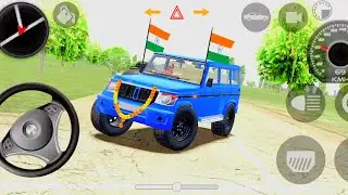 Modified ⚡🚘 Mahindra Thar - Car Games : ( Gadi Wala Cartoon ) Gameplay video part - 1587