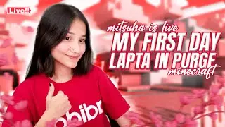 🔴JOINING LAPATA IN PURGE | FACE CAM LIVE | MINECRAFT HINDI | GIRL GAMER |
