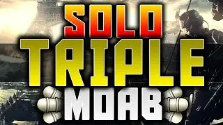 MW3: PERFECT *SOLO* PM-9 TRIPLE MOAB ON UNDERGROUND! (Worlds First PM9 Solo Triple Moab)