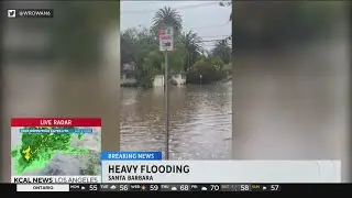 Swift water rescue teams called to rescue people trapped near Fillmore