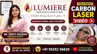 चेहरे की झाइयाँ और दाग हटाने का लेटेस्ट लेज़र ट्रीटमेंट बिना दर्द के ग्लोइंग स्किन &ndash; CarbonLaserPeel