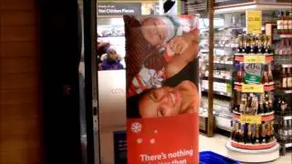 Tesco security hits me in the face