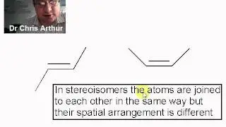 Organic chemistry: Introduction to stereoisomerism