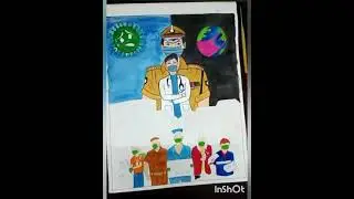 covid warriors/drawing on covid/ drawing competition/easy drawing.  {PART 2}