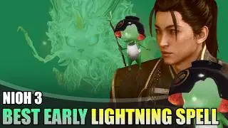 Early Lightning Spell - How to get Sudama Soul Core (Thunderstorm Shot Talisman Location) | Nioh 3