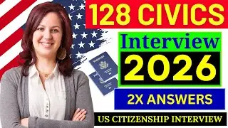 128 Civics Naturalization Questions | 128 Civics I Naturalization Civics Test I N400 Interview #n400