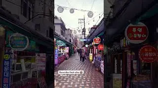 Haeundae food alley 🍱 #mustvisit #travel #busan #vietnam #vienna #food