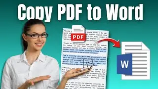 Как скопировать PDF-файл в Word без потери форматирования | 2 способа
