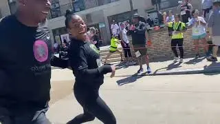 Run the Bronx 5k/10k/bronx community college race day 🤘🤘￼￼
