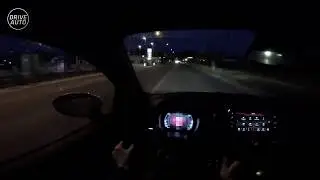 Night Drive in Abarth 595 Essesse Akrapovic