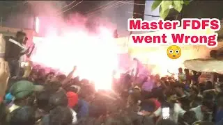 Master FDFS Celebration in Salem | Thalapathy Vijay mass in Elampillai Nataraja | Mr Chandru