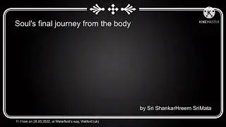 27 - Soul's final journey from the body (language: English, some Sanskrit)