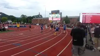 Alex Hatlevig wins the boys D3 100
