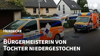 Herdecke: B&uuml;rgermeisterin von Tochter niedergestochen | AFP