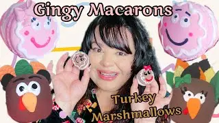 Имбирные пряники макаронс своими руками + зефир из индейки🥰