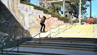 GNARLIEST 50 50 EVER!?! 7 Kink Rail - Maurice Jordan - Behind The Scenes