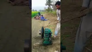 New dizel diesel engine starting 😱😱😱