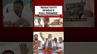 &lsquo;Negativity In NDA&rsquo;s Poll Promise&rsquo; | Tejashwi Yadav Slams Alliance Ahead Of Bihar Polls #biharpolls