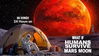 What If Humans Survive 24 Hours on MARS MOON IN HINDI