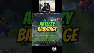 Arteezy BabyRage is Back❗❗😂