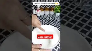 dosa batter recipe/homemade dosa batter #youtubeshorts  #dosabatter #idlibatter #southindianfood