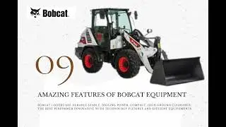 Bobcat Amazing features for your job site| Compact Excavator | Loader | heavy equipment |