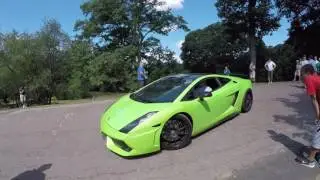 Heffner Twin Turbo Lamborghini Gallardo Idle, Revs, and Drive-by