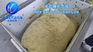 Rice Bar Production Line/Rice Bar Making machine---Hanyuan machinery