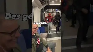Knight sigma et @spiderpod dansent dans le m&eacute;tro sur du bumble bee