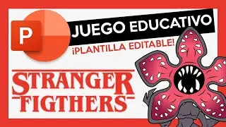 🎮 Juego de STRANGER THINGS en POWERPOINT 👨‍🏫|🥊 STRANGER FIGHTERS 🥊| Juego interactivo en PowerPoint