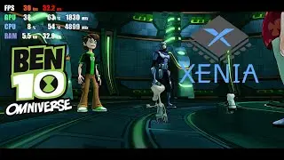 Xenia Master 87442b10 | Ben 10 Omniverse QHD | Xbox 360 Emulator Gameplay