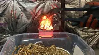 Scrap gold melt 11/18/2017