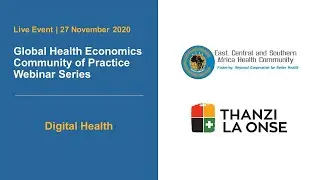 ECSA Health Economics COP Webinar | Digital Health | 27 November 2020
