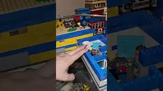 #LegoShorts News TV6 Station MOC exterior build (12/31/24)